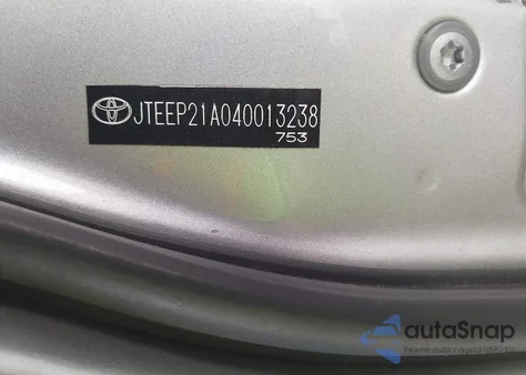 2004 Toyota Highlander V6 from USA, damaged, VIN JTEEP21A040013238